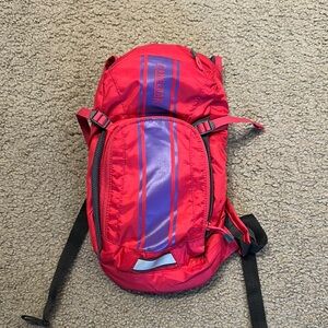 CamelBak Red & Purple Backpack Hydration Pack Trail Hiking Running One Size